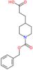 3-{1-[(benzyloxy)carbonyl]piperidin-4-yl}propanoic acid