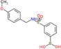 [3-[(4-methoxyphenyl)methylsulfamoyl]phenyl]boronic acid