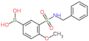 [3-(benzylsulfamoyl)-4-methoxy-phenyl]boronic acid