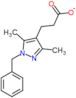 3-(1-benzyl-3,5-dimethyl-1H-pyrazol-4-yl)propanoate