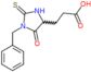 3-(1-benzyl-5-oxo-2-thioxoimidazolidin-4-yl)propanoic acid