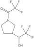 2,2,2-Trifluoro-1-[3-(2,2,2-trifluoro-1-hydroxyethyl)-1-pyrrolidinyl]ethanone