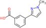 3-(1-methylpyrazol-3-yl)benzoic acid