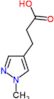 3-(1-methyl-1H-pyrazol-4-yl)propanoic acid