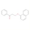 1-Propanone, 3-(1-naphthalenyloxy)-1-phenyl-