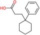 3-(1-phenylcyclohexyl)propanoic acid