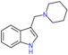 3-(piperidin-1-ylmethyl)-1H-indole