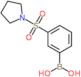 (3-pyrrolidin-1-ylsulfonylphenyl)boronic acid