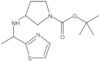 1,1-Dimethylethyl 3-[[1-(2-thiazolyl)ethyl]amino]-1-pyrrolidinecarboxylate