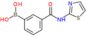 [3-(thiazol-2-ylcarbamoyl)phenyl]boronic acid