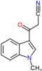3-(1-methyl-1H-indol-3-yl)-3-oxopropanenitrile