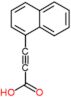 3-(naphthalen-1-yl)prop-2-ynoic acid