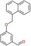 3-(1-Naphthalenylmethoxy)benzaldehyde