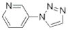 Pyridine, 3-(1H-1,2,3-triazol-1-yl)- (9CI)