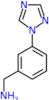 1-[3-(1H-1,2,4-triazol-1-yl)phenyl]methanamine