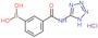 [3-(1H-tetrazol-5-ylcarbamoyl)phenyl]boronic acid hydrochloride