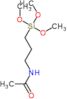 N-[3-(trimethoxysilyl)propyl]acetamide