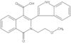 1,2-Dihydro-3-(1H-indol-3-yl)-2-(2-methoxyethyl)-1-oxo-4-isoquinolinecarboxylic acid