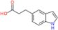 3-(1H-indol-5-yl)propanoic acid