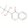 4H-1-Benzopyran-4-one, 3-(2,2,2-trifluoro-1,1-dihydroxyethyl)-