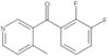 (2,3-Difluorophenyl)(4-methyl-3-pyridinyl)methanone