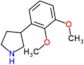 3-(2,3-dimethoxyphenyl)pyrrolidine