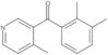 (2,3-Dimethylphenyl)(4-methyl-3-pyridinyl)methanon