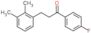 3-(2,3-dimethylphenyl)-1-(4-fluorophenyl)propan-1-one