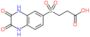 3-[(2,3-dioxo-1,2,3,4-tetrahydroquinoxalin-6-yl)sulfonyl]propanoic acid