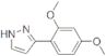 3-(2,4-DIMETHOXYPHENYL)-1H-PYRAZOLE