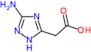 (3-amino-1H-1,2,4-triazol-5-yl)acetic acid