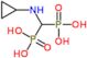 [(cyclopropylamino)methanediyl]bis(phosphonic acid)