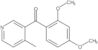 (2,4-Dimethoxyphenyl)(4-methyl-3-pyridinyl)methanone