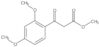 Methyl 2,4-dimethoxy-β-oxobenzenepropanoate