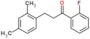 3-(2,4-dimethylphenyl)-1-(2-fluorophenyl)propan-1-one