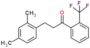 1-Propanone, 3-(2,4-dimethylphenyl)-1-[2-(trifluoromethyl)phenyl]-