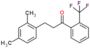 3-(2,4-dimethylphenyl)-1-[2-(trifluoromethyl)phenyl]propan-1-one