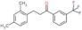 3-(2,4-dimethylphenyl)-1-[3-(trifluoromethyl)phenyl]propan-1-one