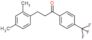 3-(2,4-dimethylphenyl)-1-[4-(trifluoromethyl)phenyl]propan-1-one