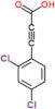 3-(2,4-dichlorophenyl)prop-2-ynoic acid
