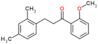 3-(2,4-dimethylphenyl)-1-(2-methoxyphenyl)propan-1-one