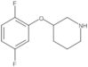 3-(2,5-Difluorophenoxy)piperidine