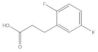 2,5-Difluorobenzenepropanoic acid