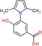 3-(2,5-dimethyl-1H-pyrrol-1-yl)-4-hydroxybenzoic acid