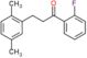 1-Propanone, 3-(2,5-dimethylphenyl)-1-(2-fluorophenyl)-