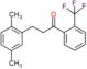 3-(2,5-dimethylphenyl)-1-[2-(trifluoromethyl)phenyl]propan-1-one