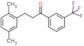 1-Propanone, 3-(2,5-dimethylphenyl)-1-[3-(trifluoromethyl)phenyl]-