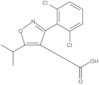 3-(2,6-Dichlorophenyl)-5-(1-methylethyl)-4-isoxazolecarboxylic acid