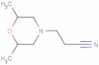 2,6-Dimethyl-4-morpholinepropanenitrile