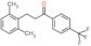 3-(2,6-dimethylphenyl)-1-[4-(trifluoromethyl)phenyl]propan-1-one